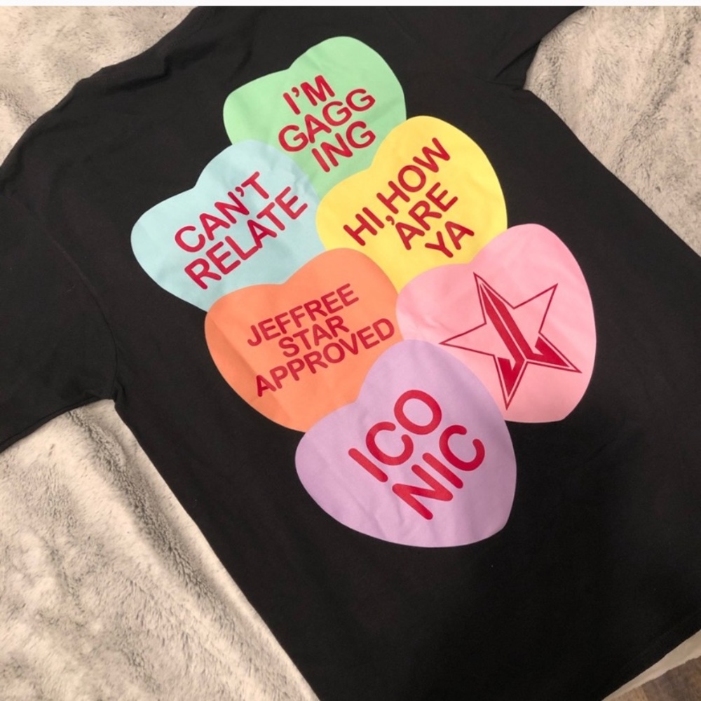 Jeffree star exclusive Valentine’s Day shirt 💓
